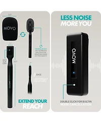 Movo iVlogger Wireless Vlogging Kit with Fullsize Tripod for iPhone