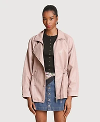 Avec Les Filles Women's Turtleneck Anorak Jacket
