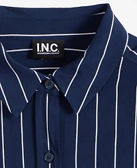 I.n.c. International Concepts Petite Striped Shirt, Macy's Exclusive