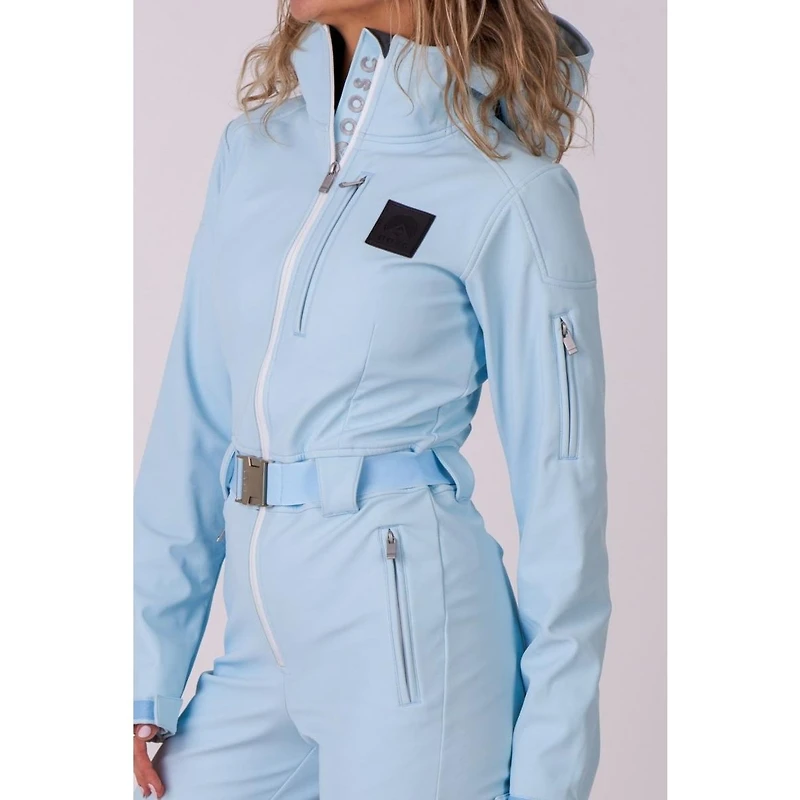 Ice Blue Chic Ski Suit