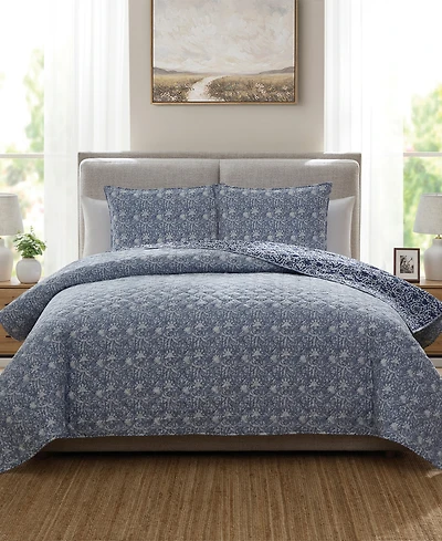 Becki Owens Tahna Floral 3-Pc. Quilt Set