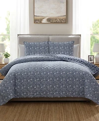 Becki Owens Tahna Floral 3-Pc. Quilt Set