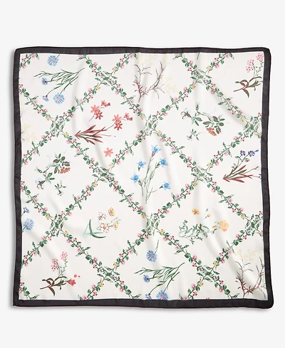 I.n.c. International Concepts Diamond Garden Floral Square Scarf, Macy's Exclusive