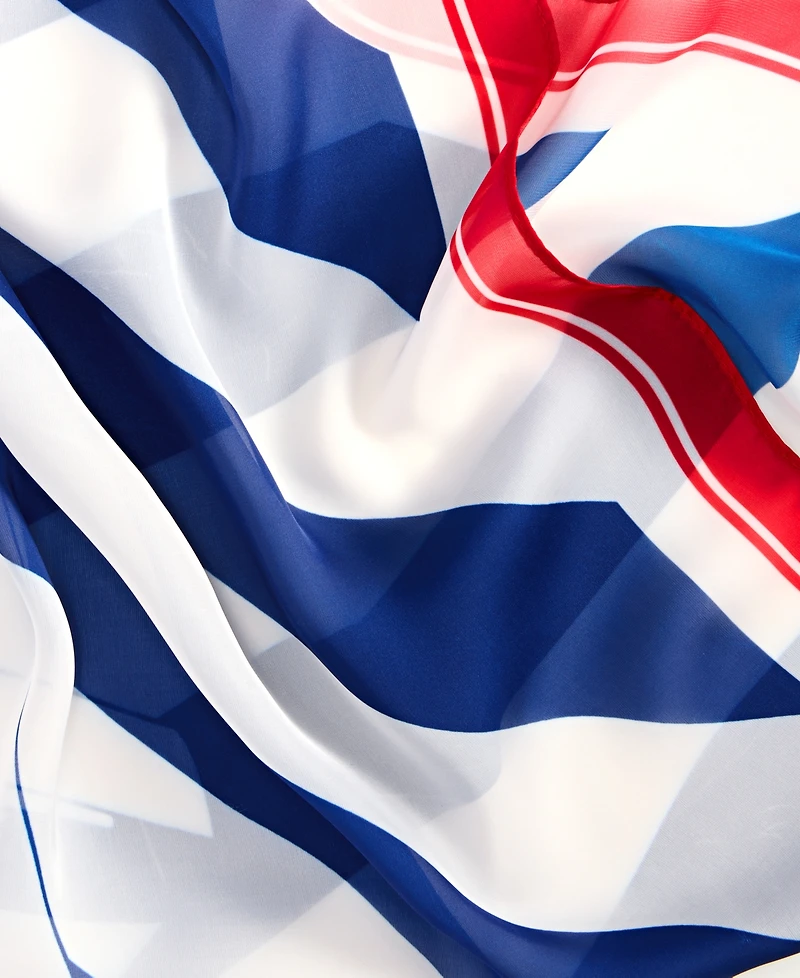 I.n.c. International Concepts Sailboat Stripe Scarf, Macy's Exclusive