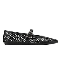 Marc Fisher Women's Baina Mesh Mary Jane Dress Flats