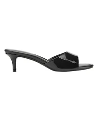 Marc Fisher Women's Sagi Slip-On Kitten Heel Dress Sandals