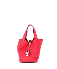 Pre-Owned HERMES Pm Casaque Picotin Lock Bag Clemence