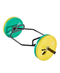 Mecale Trap Bar Hex Bar, 2-Inch Barbell, 500 lb Capacity Strength Training for Deadlifts and Squats