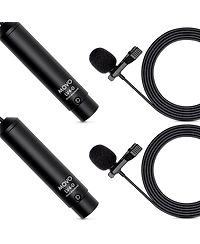 Movo LV4-O2 Omnidirectional Lavalier Mic Set