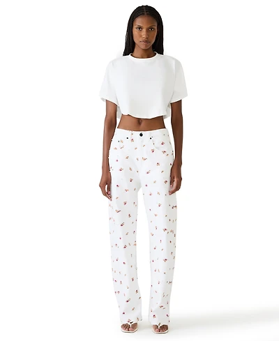 Steve Madden Women's Sydnee Barrel Jeans