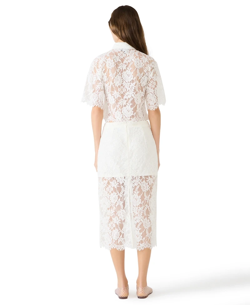 Bb Dakota Women's Monette Calf Bodycon Skirt