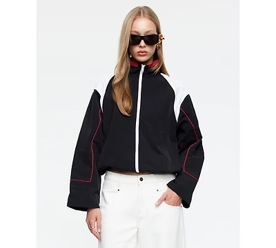 Lioness Women's Shoreline Windbreaker High Neck Jacket