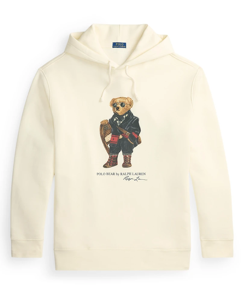 Polo Ralph Lauren Men's Big & Tall Bear Printed Fleece Hoodie