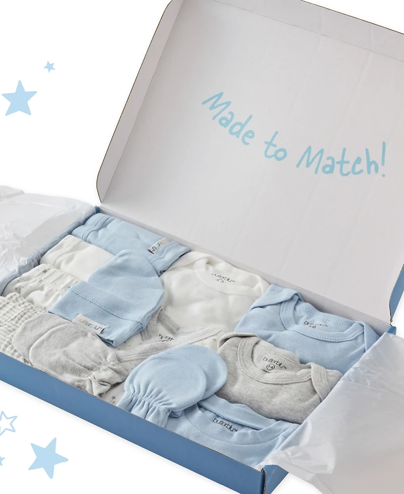 butterblu Baby Boys' or Girls' Welcome Home Layette Gift, 15-Piece Set