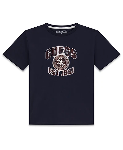 Guess Boys' 8-18 Crewneck T-Shirt