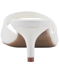 Marc Fisher Women's Sagi Slip-On Kitten Heel Dress Sandals