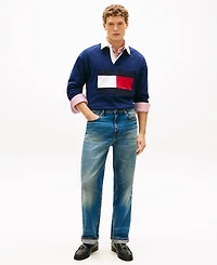 Tommy Hilfiger Men's Regular-Fit Flag Rugby Polo Shirt