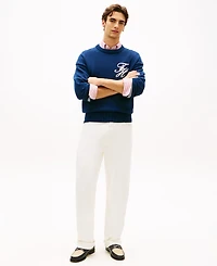 Tommy Hilfiger Men's Chunky Crewneck Sweater