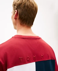 Tommy Hilfiger Men's Crewneck Flag Graphic T-Shirt