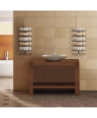 Sorbus Pack Black Metal Wine Rack Bottle Holder - for Home Bar