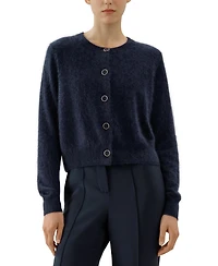 Lilysilk Women's Ultra-Soft Brushed Cashmere Cardigan