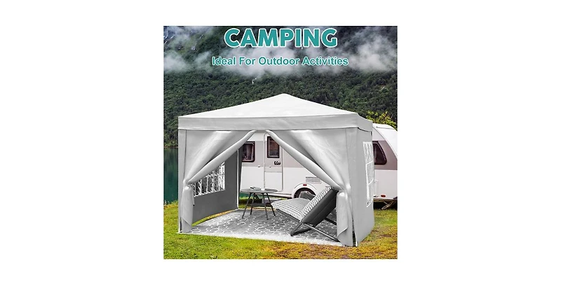 Flynama One Patio Umbrella Outdoor Table Market Yard Umbrella