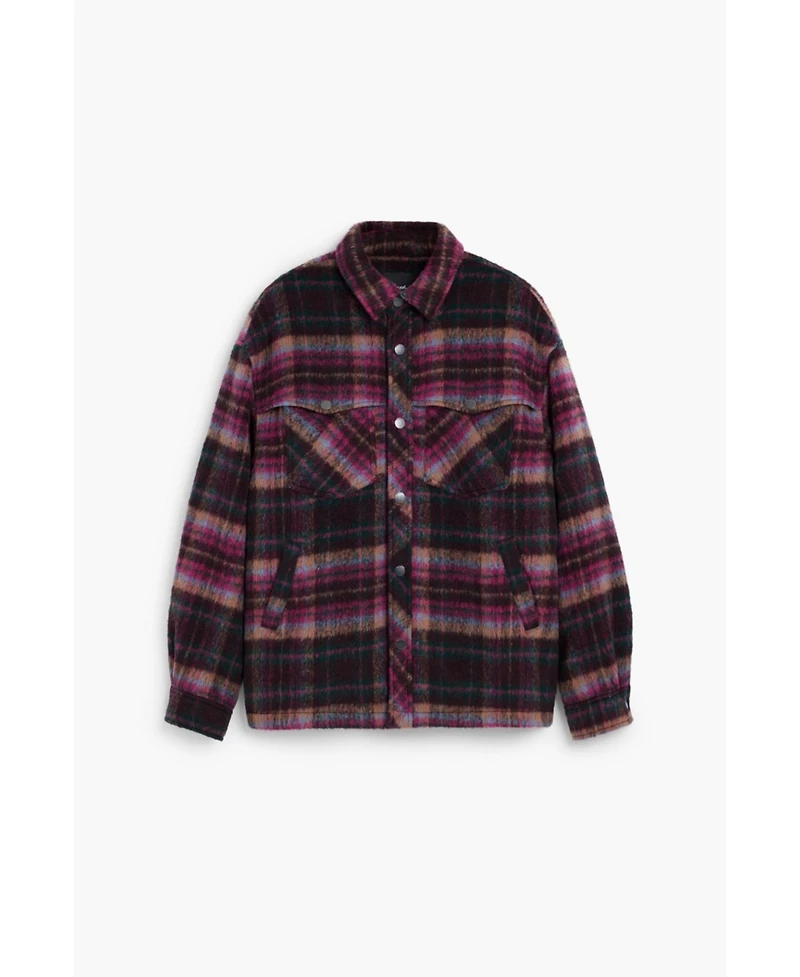 Desigual Men's Checkered jacket with pockets