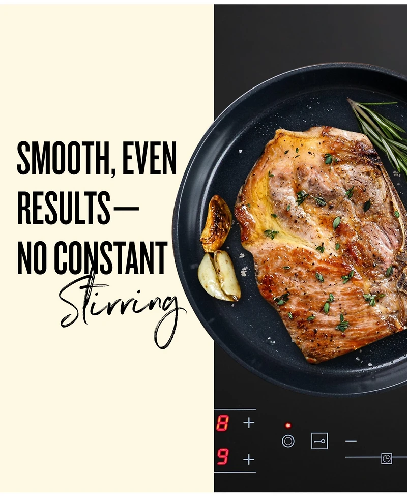 Alva Maestro Nonstick Stainless Steel Frying Pans with Lid