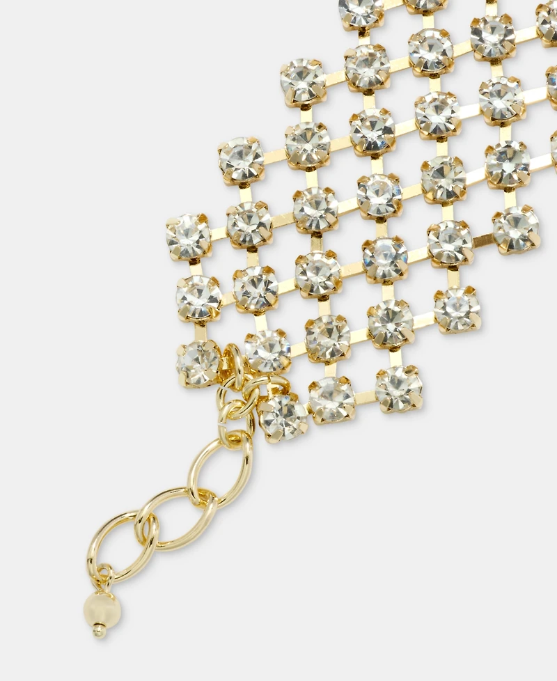 I.n.c. International Concepts Crystal Net Statement Bracelet, Macy's Exclusive