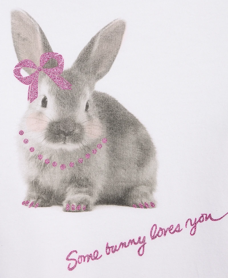 Epic Threads Girls' 5-20 Some Bunny Loves You T-Shirt, Macy's Exclusive