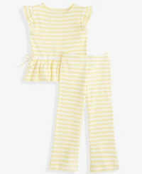 Epic Threads Girls' 12M-5T Striped Top and Pants, 2-Piece Set, Macy's Exclusive