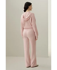 Lilysilk Women's 100% Cashmere Detachable Hoodie