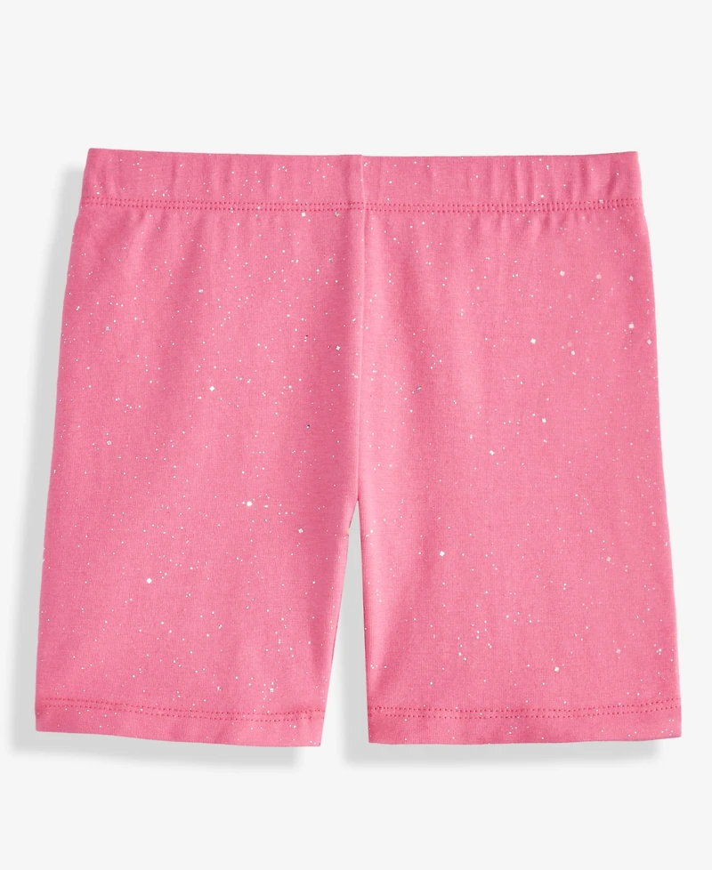 Epic Threads Girls' Toddler 12M-5T Sparkle-Print Bike Shorts, Macy's Exclusive