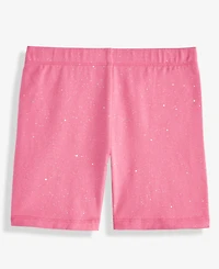 Epic Threads Girls' Toddler 12M-5T Sparkle-Print Bike Shorts, Macy's Exclusive