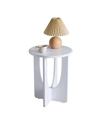 Kings Brand Furniture Sculpted Side Table