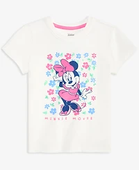 Epic Threads Girls' Toddler 12M-5T Minnie Mouse Flowers T-Shirt, Macy's Exclusive