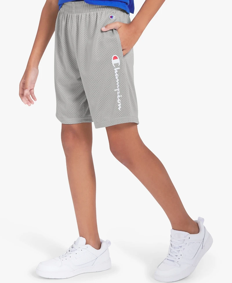 Champion Boys' 8-20 Label Logo Signature Shorts