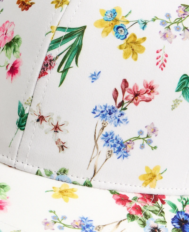 Giani Bernini Floral-Print Twill Baseball Cap, Macy's Exclusive