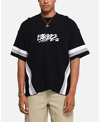 Carre Men's Graffiti Waffle T-Shirt Black