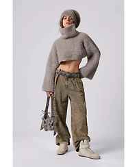 Desigual Women's Pack Crop Sweater and Hat