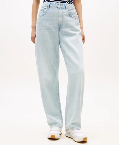 Tommy Hilfiger Women's Denim Tam Barrel Jeans