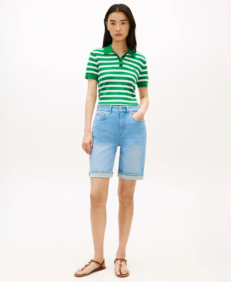 Tommy Hilfiger Women's 5-Pocket Denim Shorts