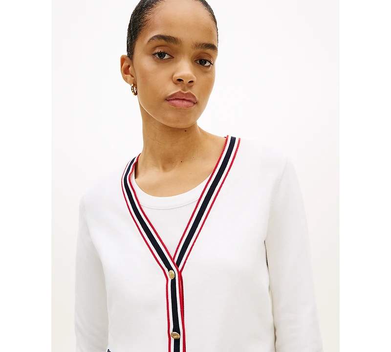 Tommy Hilfiger Women's V-Neck Cardigan