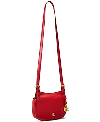 Lauren Ralph Lauren Leather Small Marcy Crossbody Bag