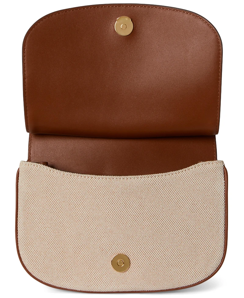 Lauren Ralph Lauren Canvas Small Marcy Crossbody Bag