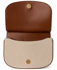 Lauren Ralph Lauren Canvas Small Marcy Crossbody Bag