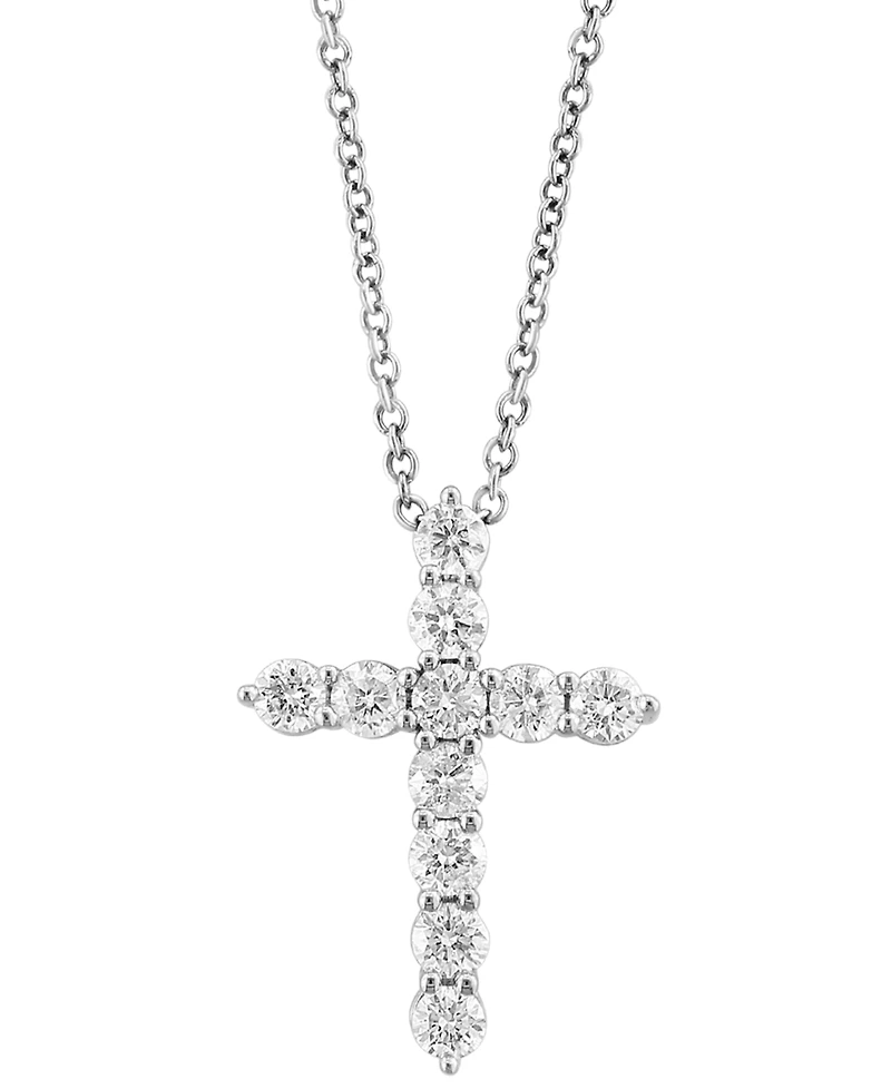 Effy Collection Diamond Pendant Necklace (3/4 ct. t.w.) in 14k White Gold