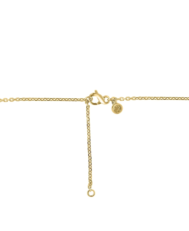 Effy Collection Multi-Gemstone (2-1/3 ct. t.w.) Pendant Necklace in 14k Yellow Gold over Silver