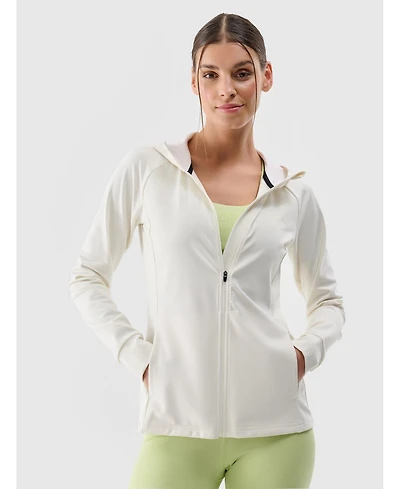 4F Women's regular quick-dry training sweatshirt
