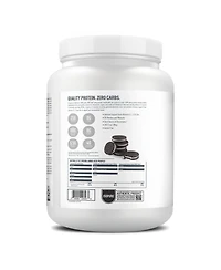 Isopure Zero Carb 100% Pure Whey Isolate Protein Powder, Cookies & Cream, 25g Protein, 15 Servings Tub